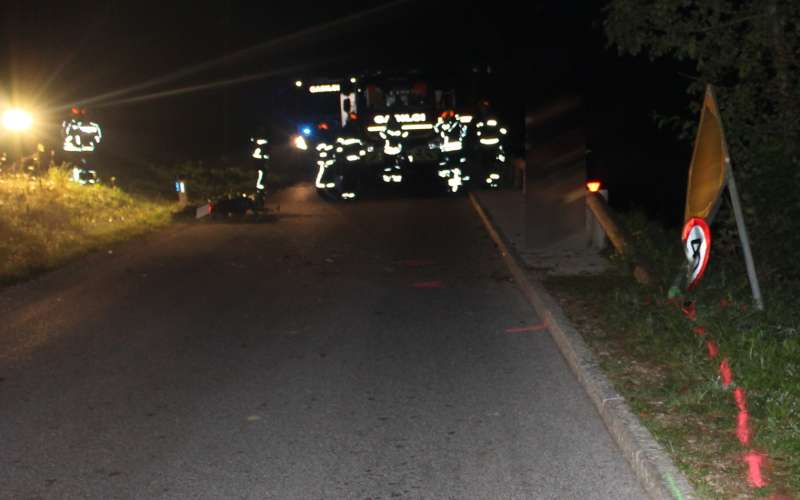 motorist, nesreča, tržič