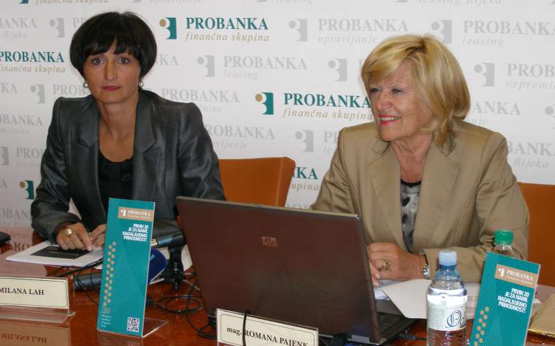 Milana Lah in Romana Pajenk.