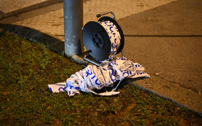 policijski trak, slovenska policija