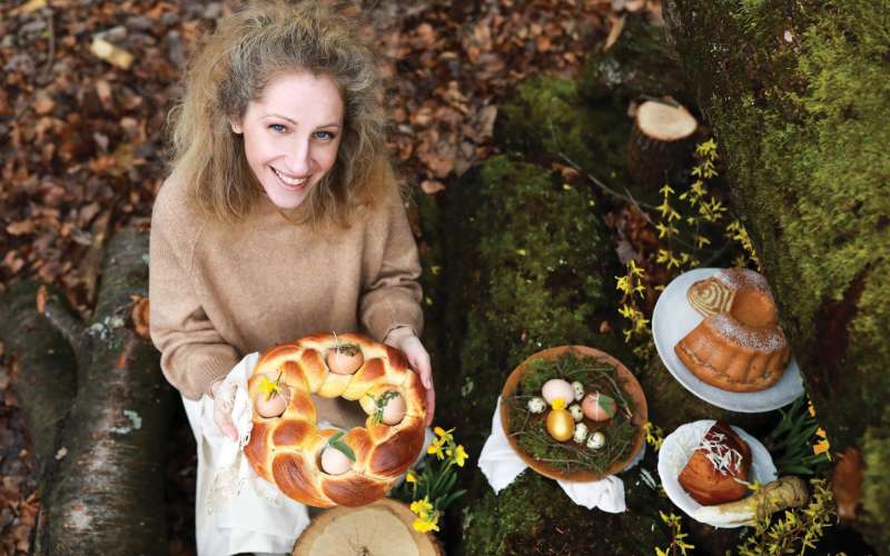 velikonočni-kruhov-venček, recepti