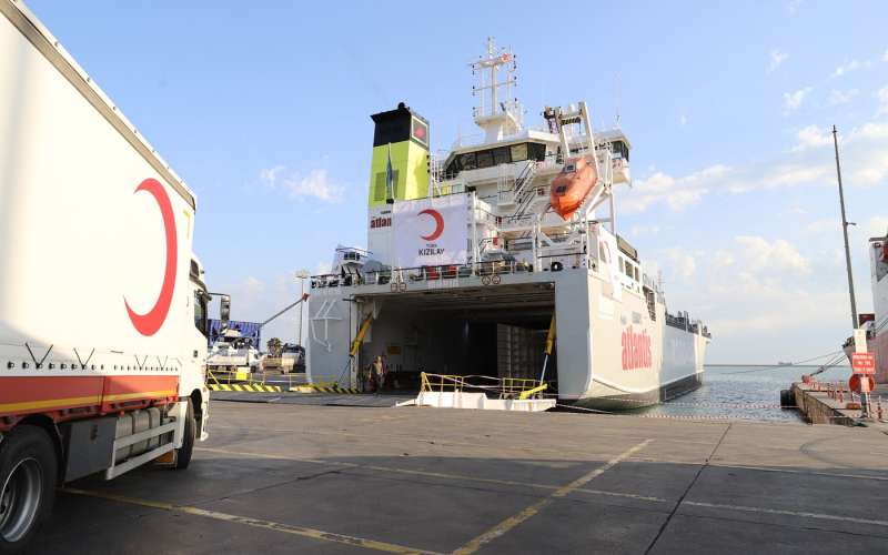 gaza, humanitarna pomoč