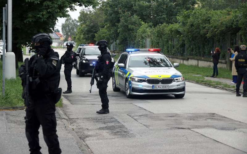 slovaška, policija