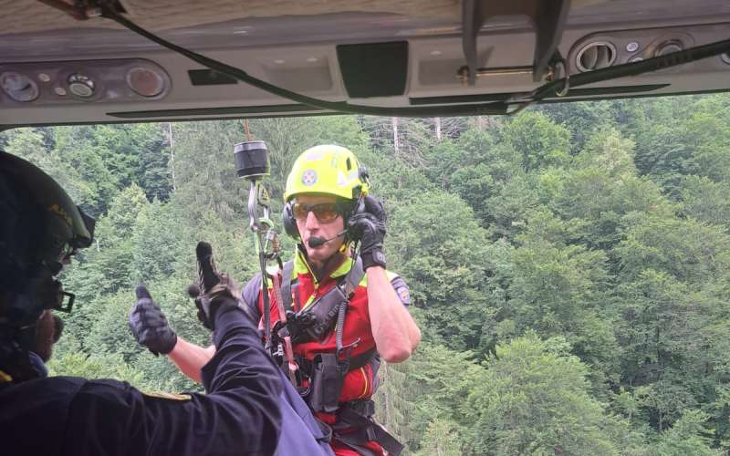 helikopter, reševanje