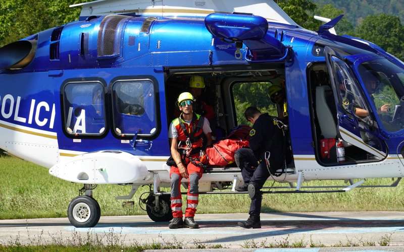 helikopter, reševanje, gorski reševalci