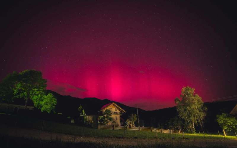 polarni sij, slovenija