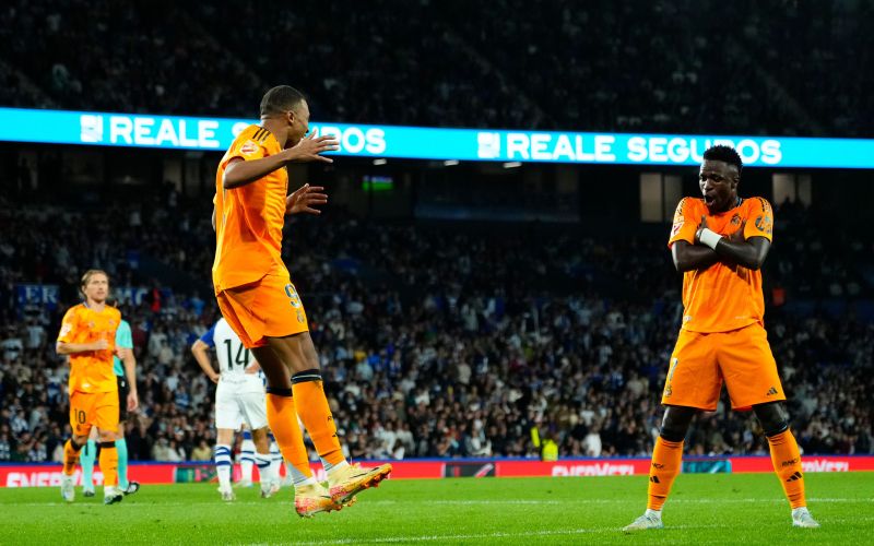 Mbappe Vinicius Real Madrid