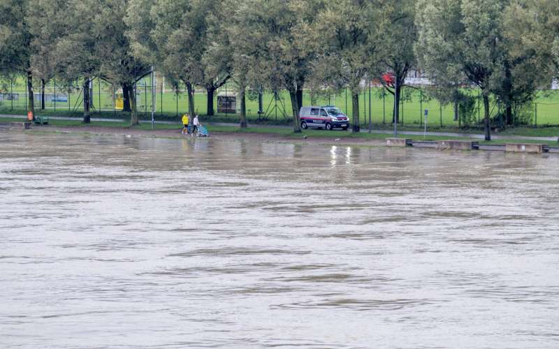 avstrija, poplave, linz