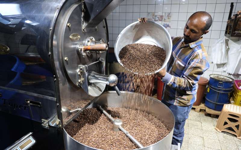 kava, praženje-kave