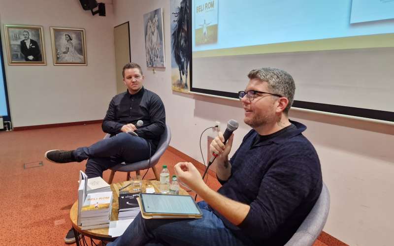 literarni-večer, sandi-horvat, marcel-baranja