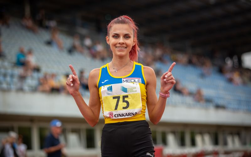 atletinja Klara Lukan