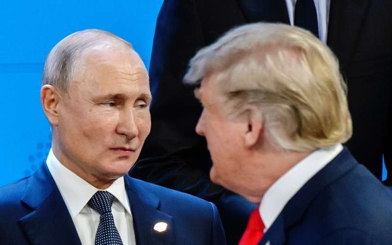 Donald Trump, Vladimir Putin