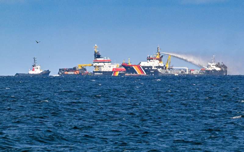 annika, naftni-tanker, požar