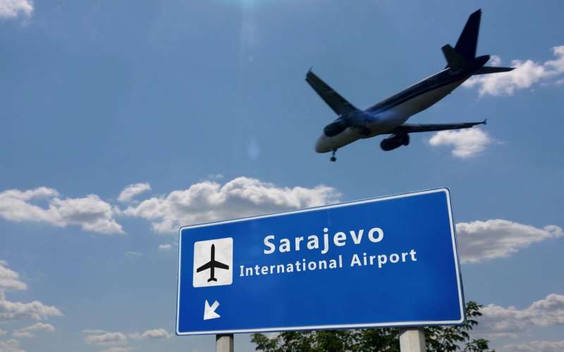 letališče, sarajevo