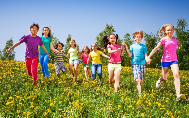 igra na prostem, otroci