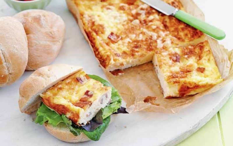 QUICHE LORRAINE FRITTATA