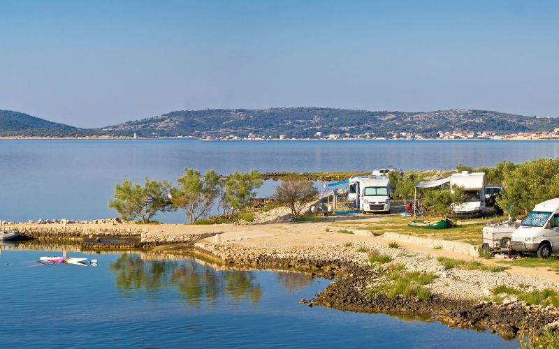 kampiranje, kamp, Hrvaška