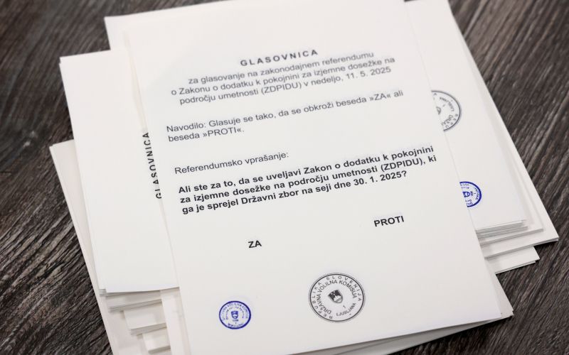 referendum, glasovnica