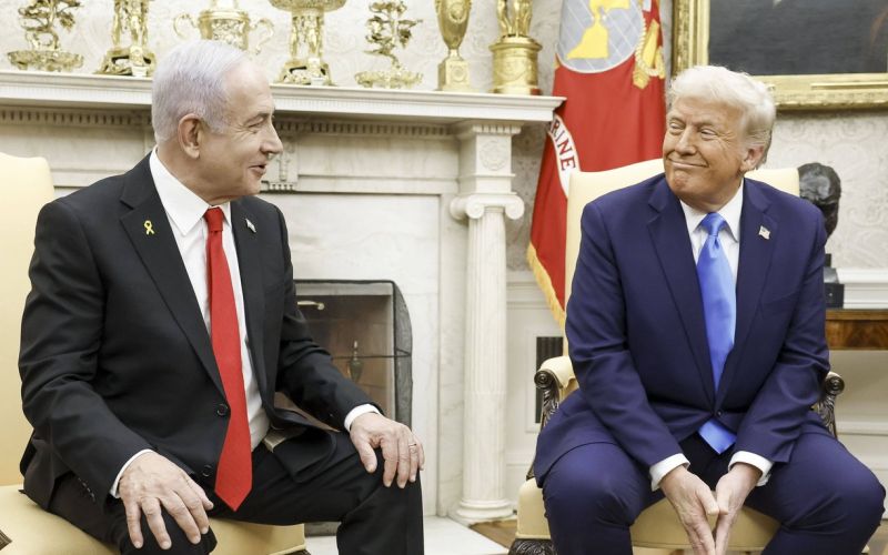 Benjamin Netanjahu Donald Trump