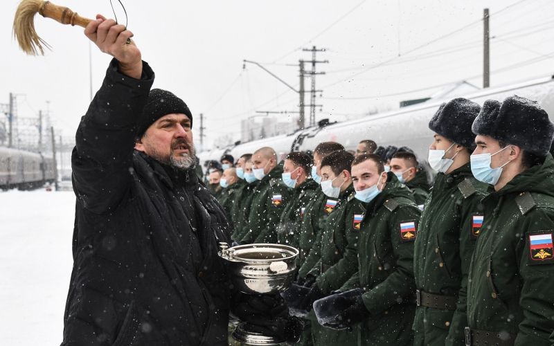 ruska vojska, blagoslov