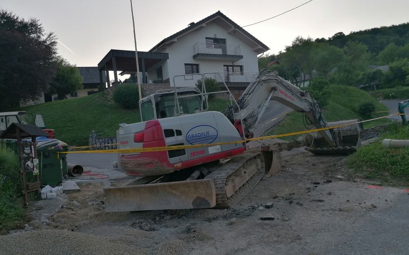 kanalizacija, gradnja, dobruska-vas