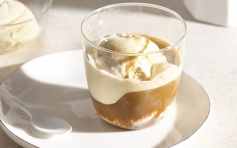 affogato al caffe