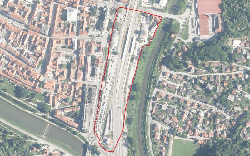 Območje Potniškega centra Celje