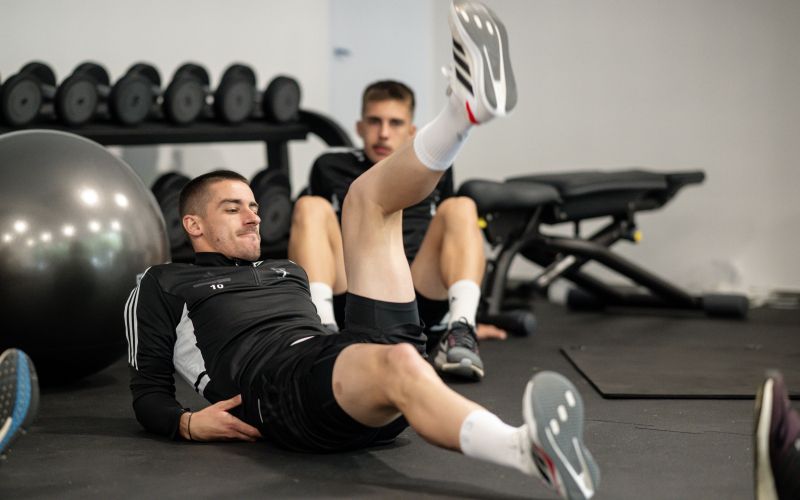 trening, mura