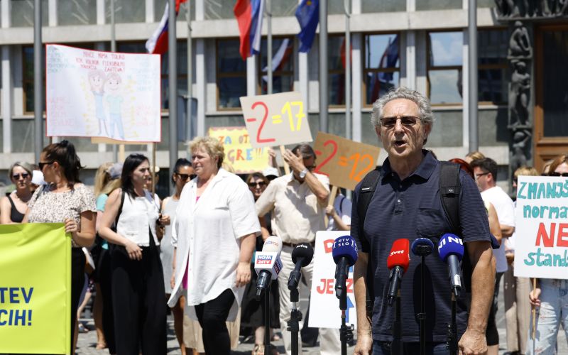 protest, Branimir Štrukelj