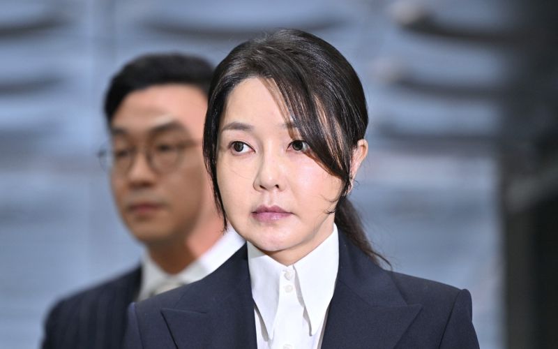 Kim Keon-hee inYoon Suk-yeol