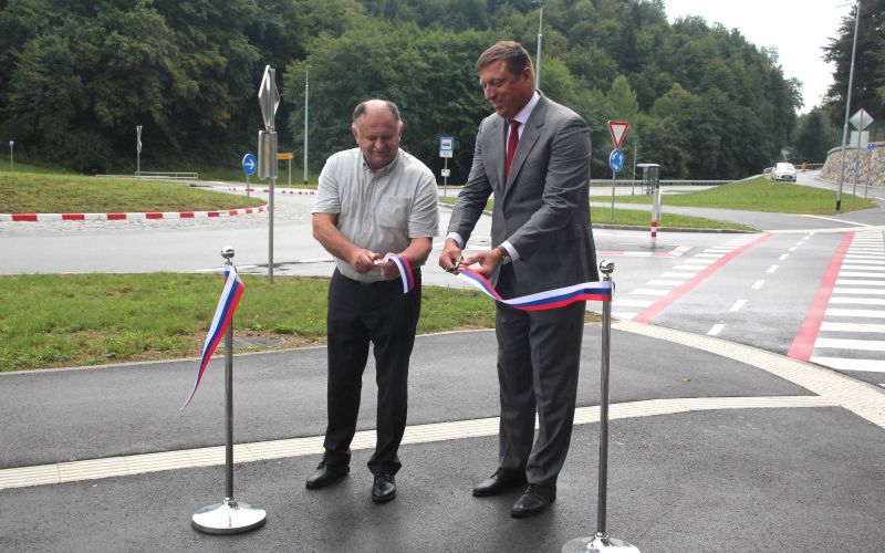 poljane-pri-mirni-peci, odprtje-prenovljenega-odseka