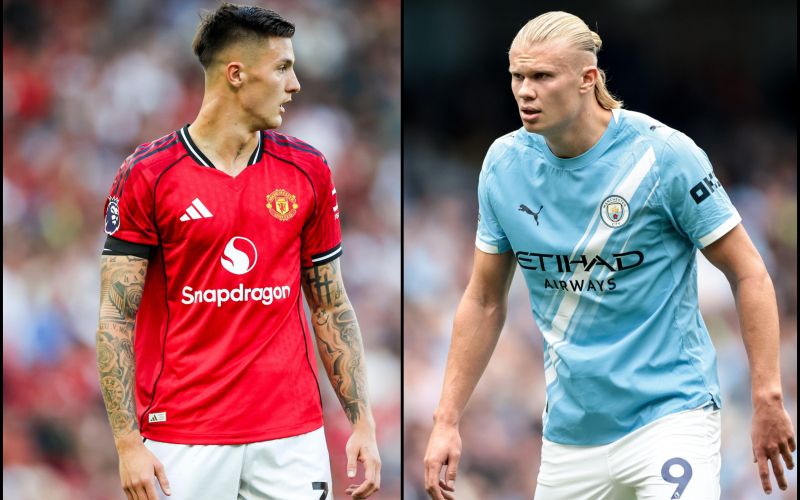 Benjamin Šeško (Manchester United), Erling Haaland (Manchester City)