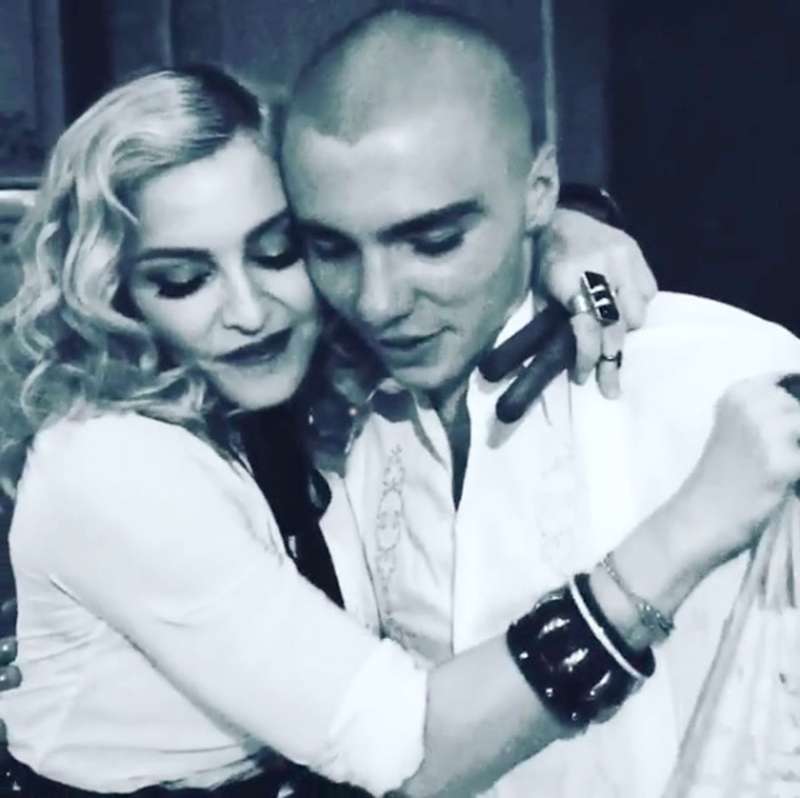 Rocco in Madonna v srečnejših časih.