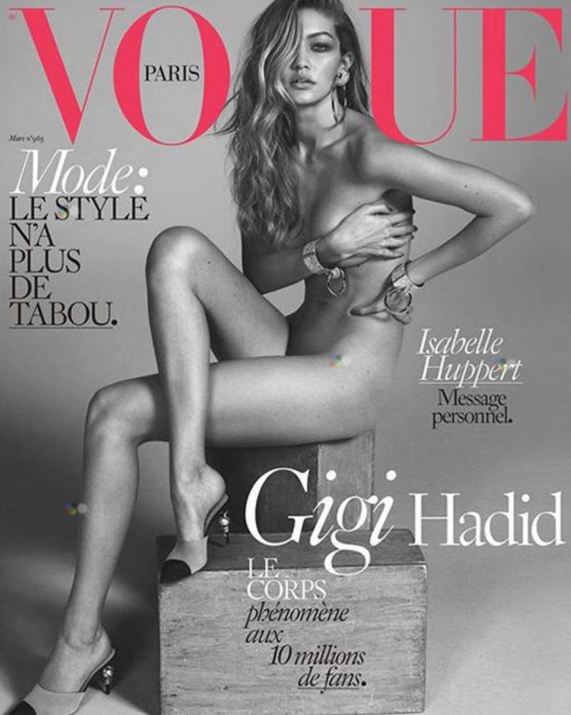 Gigi Hadid, model in manekenka