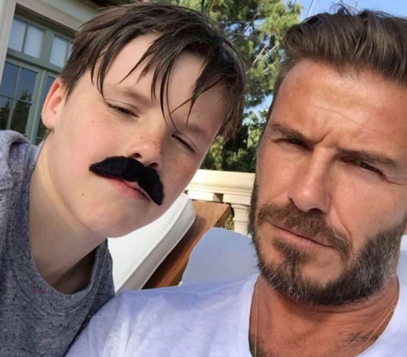 David Beckham s sinom