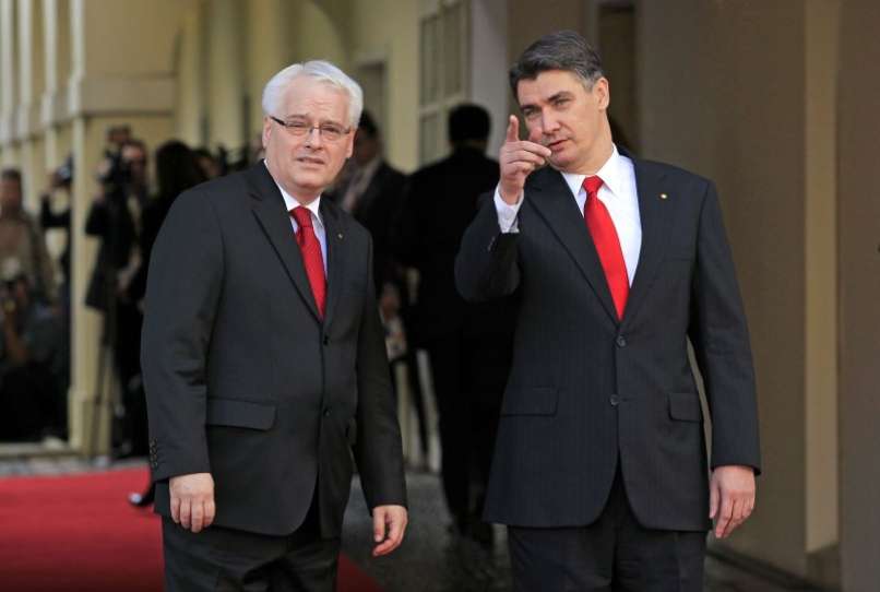 Ivo Josipović in Zoran Milanović
