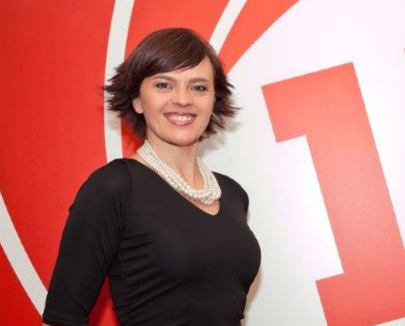 Tajda Lekše,oderatorka Sempla 15 v S. Oliver Select stajlingu