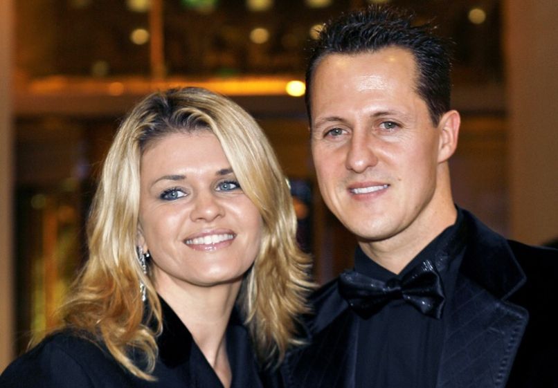 Michael Schumacher in žena Corina
