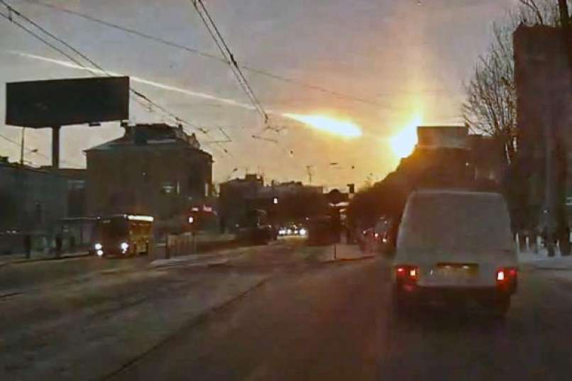 Meteor v Čeljabinsku