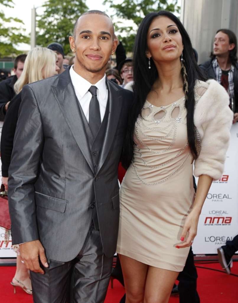 Lewis Hamilton in Nicole Scherzinger