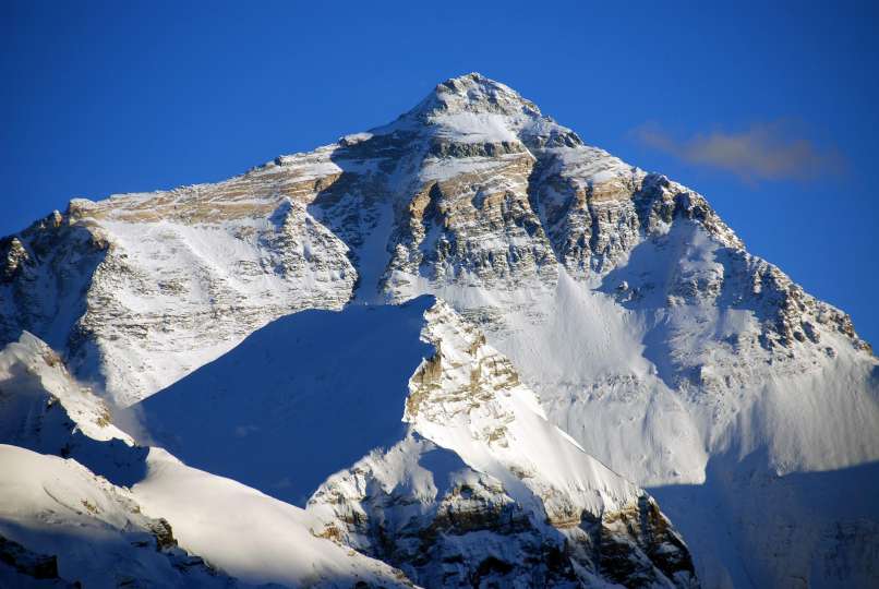 31 Mount Everest North Face From Rongbuk Just Before Sunset