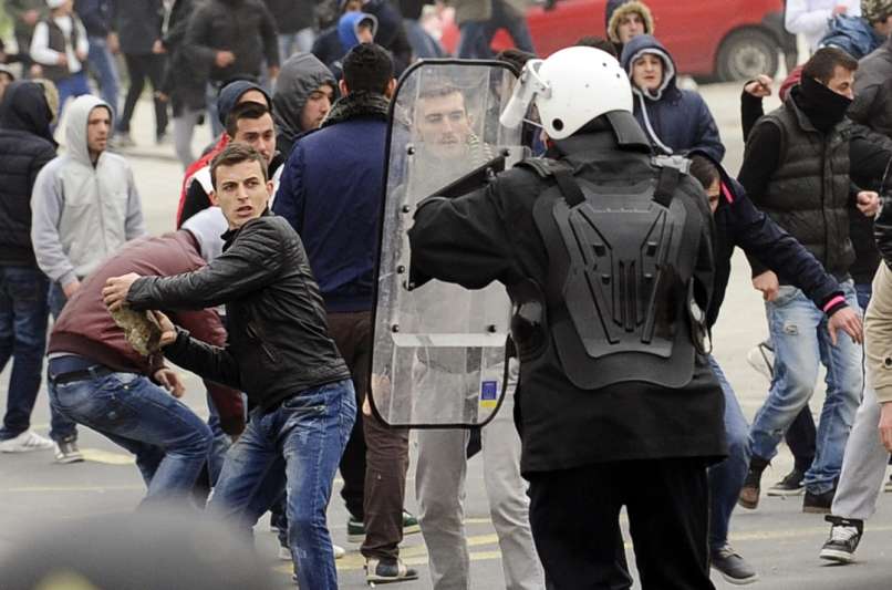 skopje, protesti