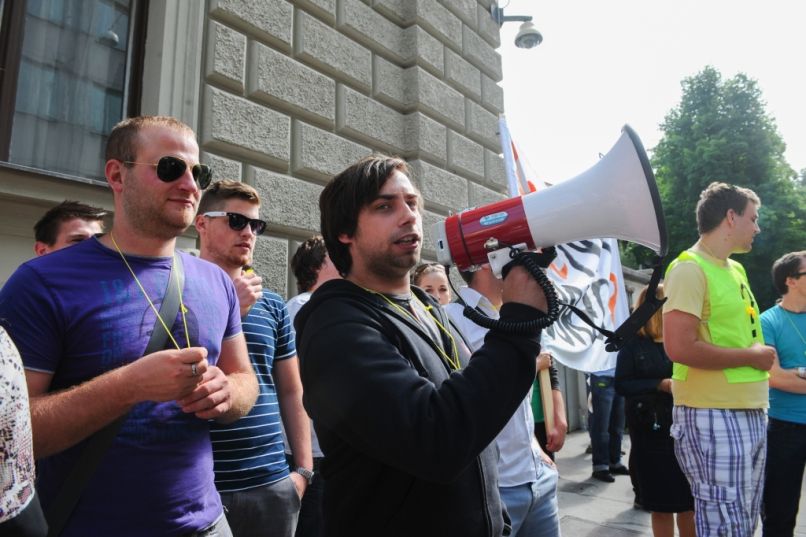 protest, študent, vozovnica, subvencija