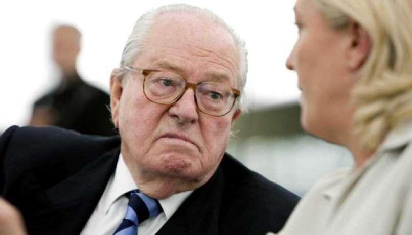 Jean-Marie Le Pen s hčerko