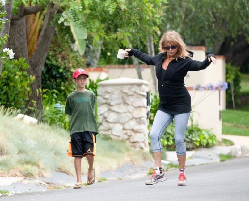 Goldie Hawn in vnuk Ryder