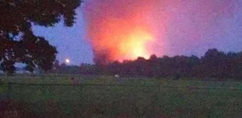arkansas, eksplozija