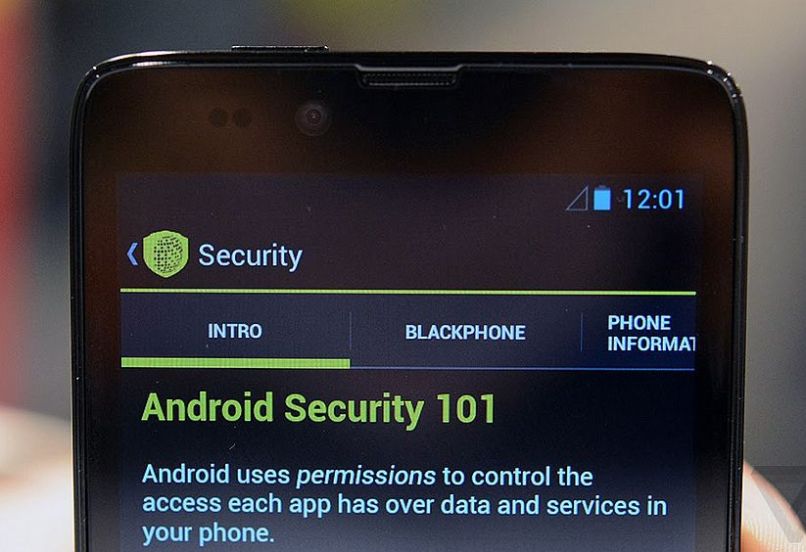 black phone, varnost