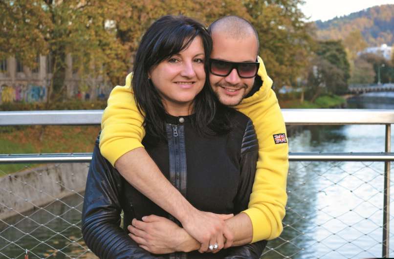 miha kavčič in mama