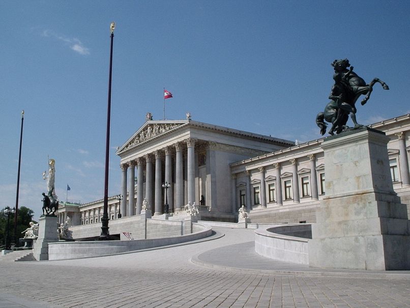 avstrija dunaj parlament