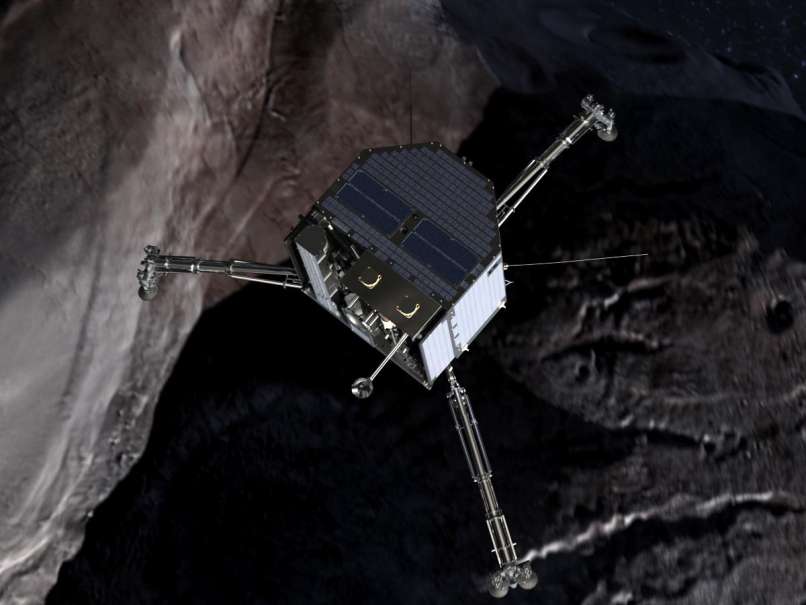 Philae vesoljsko plovilo vesolje laboratorij