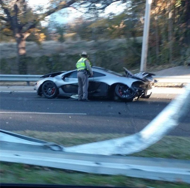 Mclaren P1, nesreča